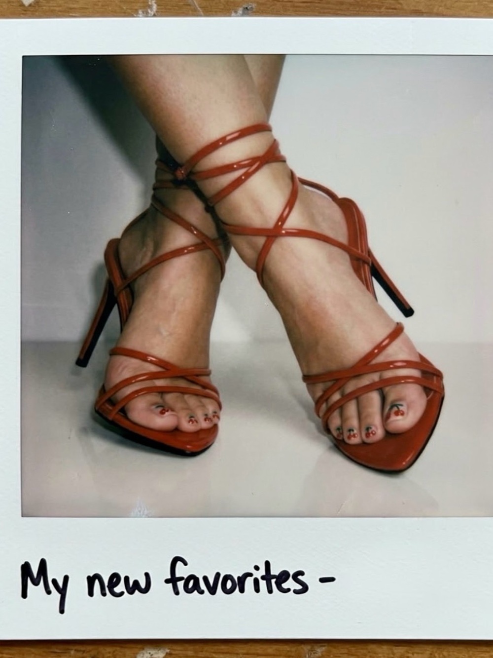 Ada Red Strappy Lace-Up High Heel Sandals - Women
